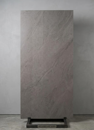 Cappuccino quartz slab installed