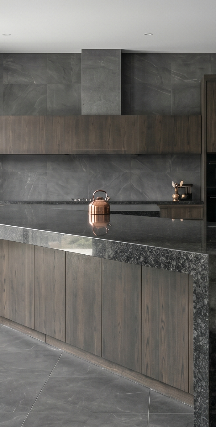 <h1>From sophisticated stone tiling to seamless custom countertops, we execute your full transformation.</h1>