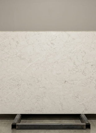 Daiying Dark Feather quartz slab installed