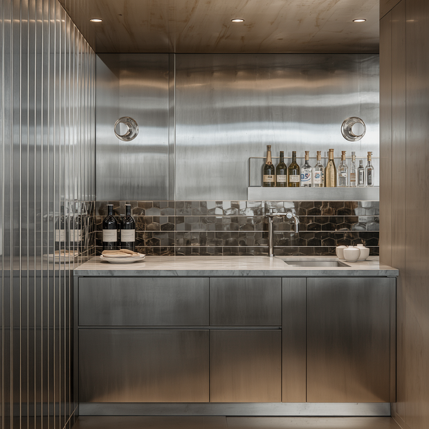 Banner image for: <h2>Contemporary & Metallic Finishes</h2>