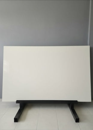 Tianshan White quartz slab installed