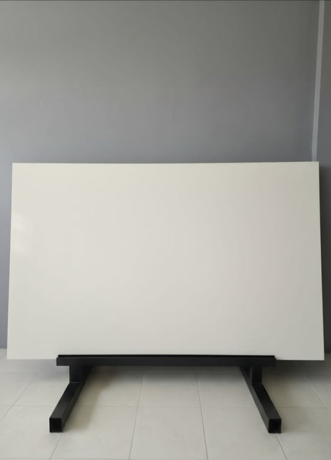 Tianshan White quartz slab installed